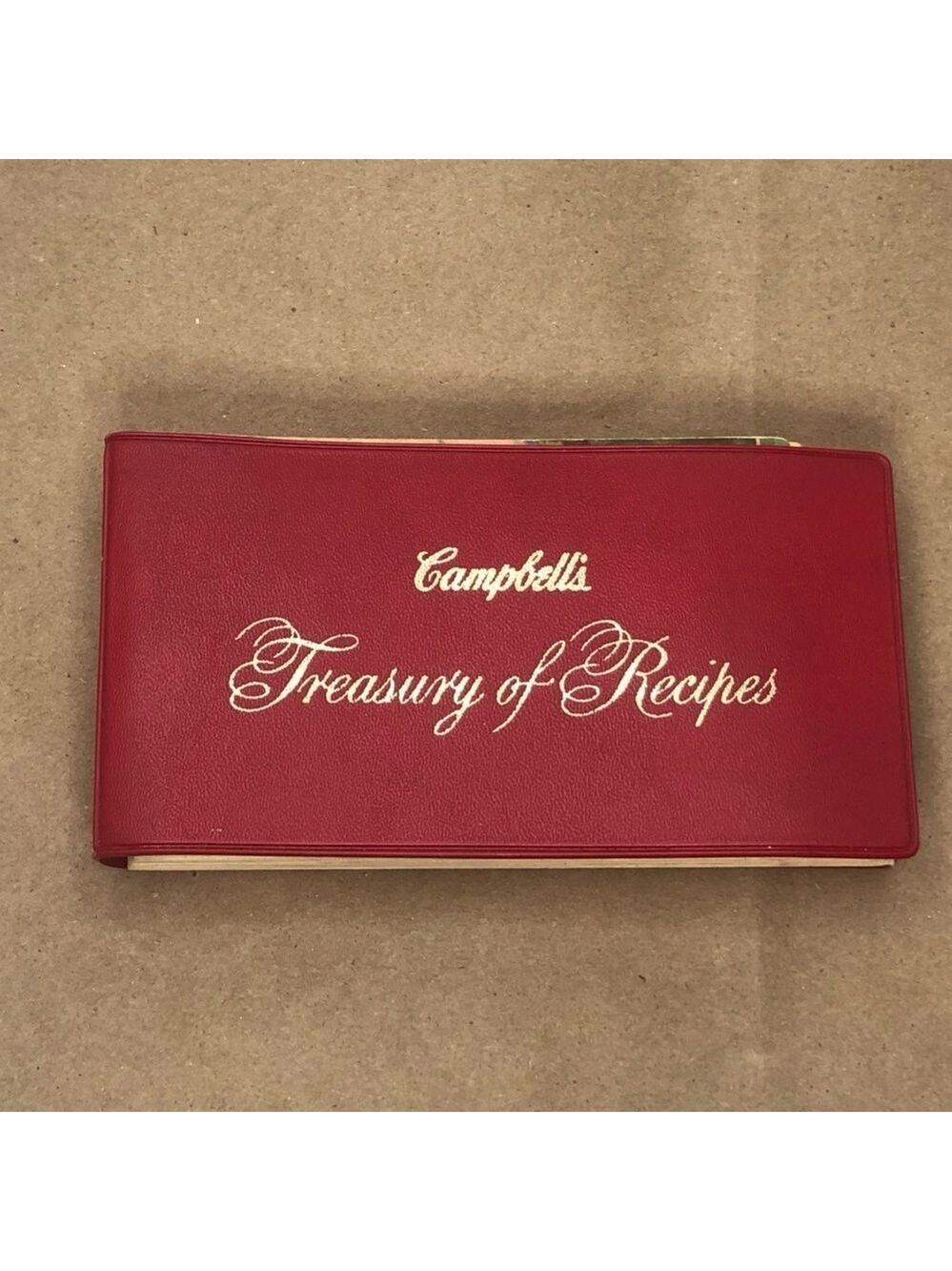 Vintage Swing Out Campbell's Treasury of Recipes